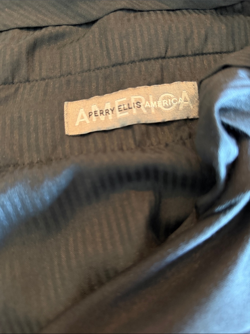 Perry Ellis America Black suit pant Classic Black size 38/36